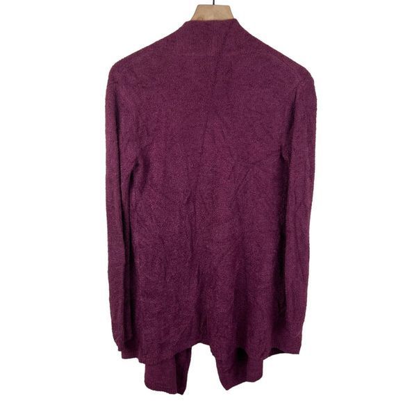 Barefoot Dreams Womens Maroon‎ Red Cozychic Lite Long Cardigan Small - Picture 2 of 5